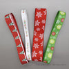 4 x 2 Metres Christmas Printed Ribbon Set (Set A)