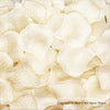 Ivory / Cream Artificial Silk Rose Petal Confetti - Pack of 100