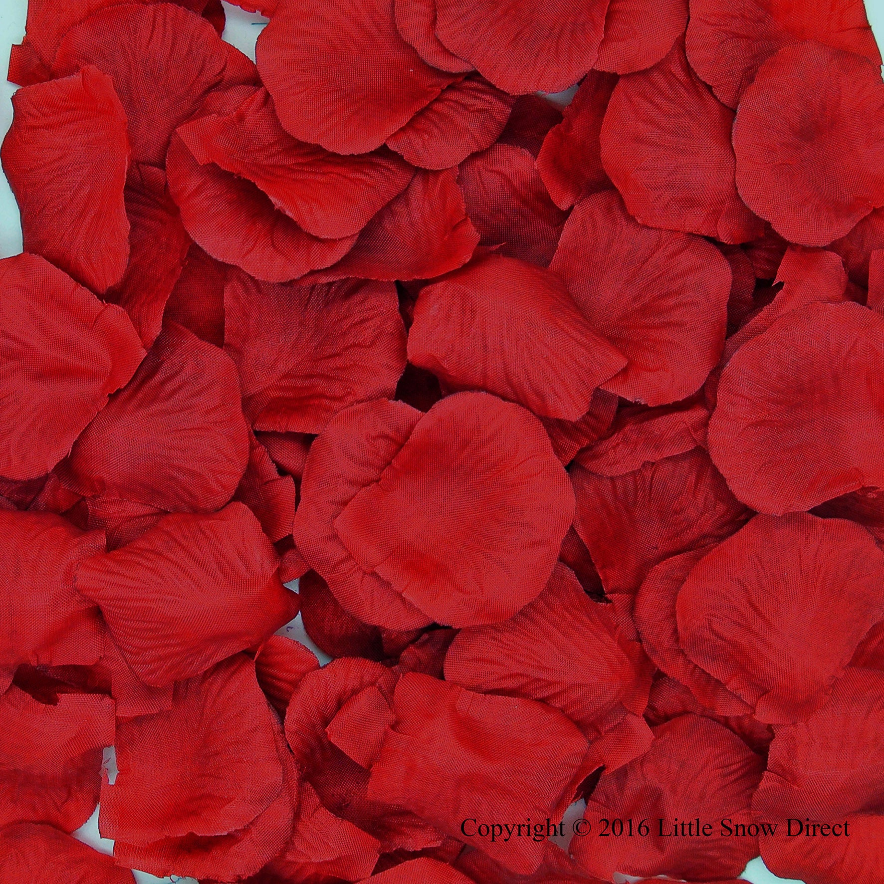 Burgundy Artificial Silk Rose Petal Confetti - Pack of 100