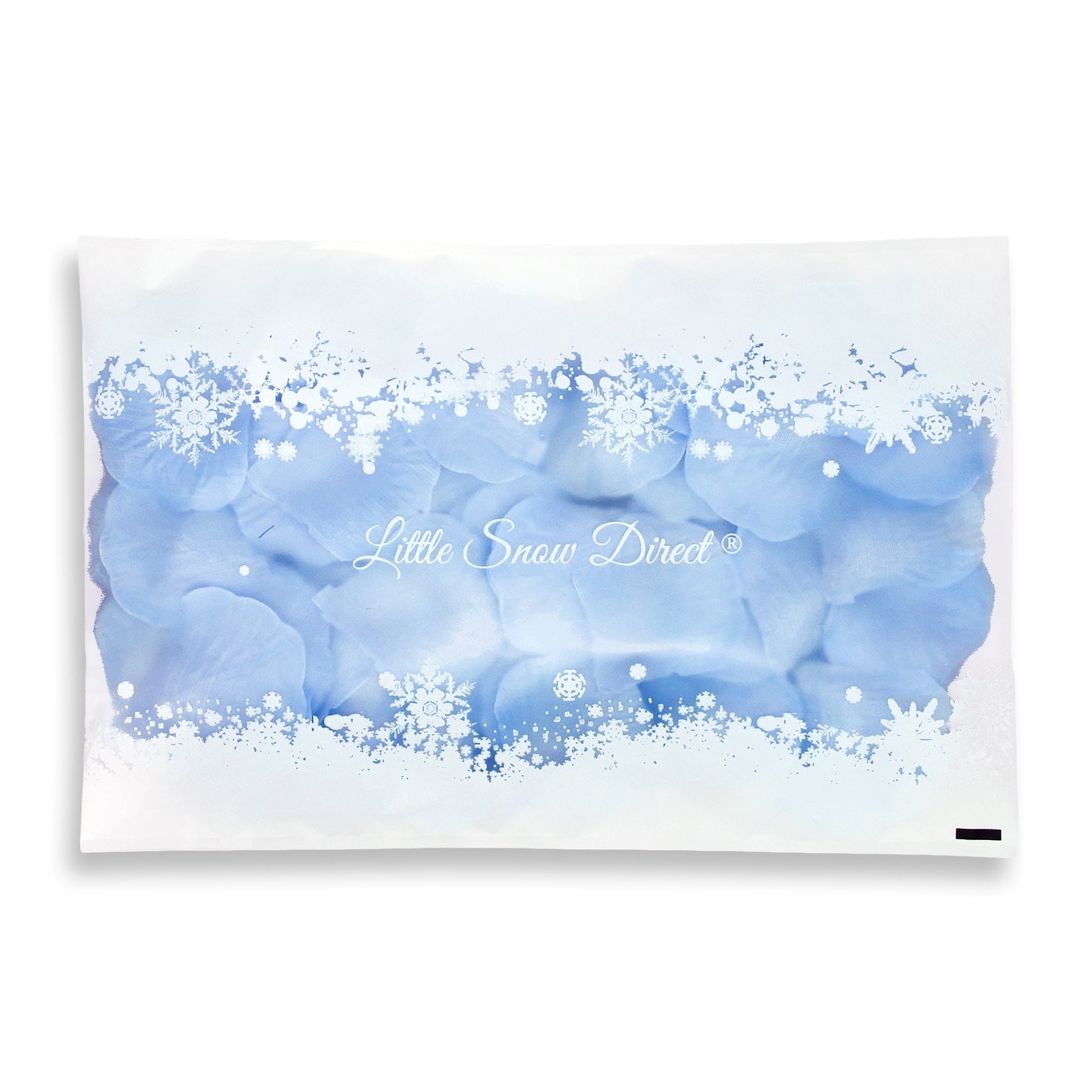 Baby Blue Artificial Silk Rose Petal Confetti - Pack of 100