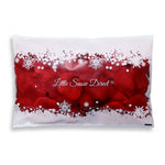 Burgundy Artificial Silk Rose Petal Confetti - Pack of 100