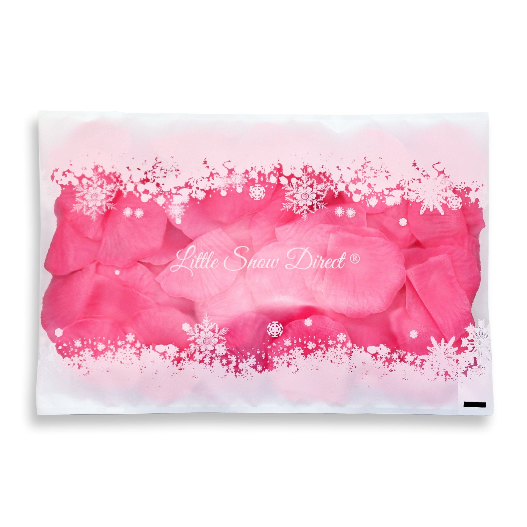 Hot Pink Artificial Silk Rose Petal Confetti - Pack of 100