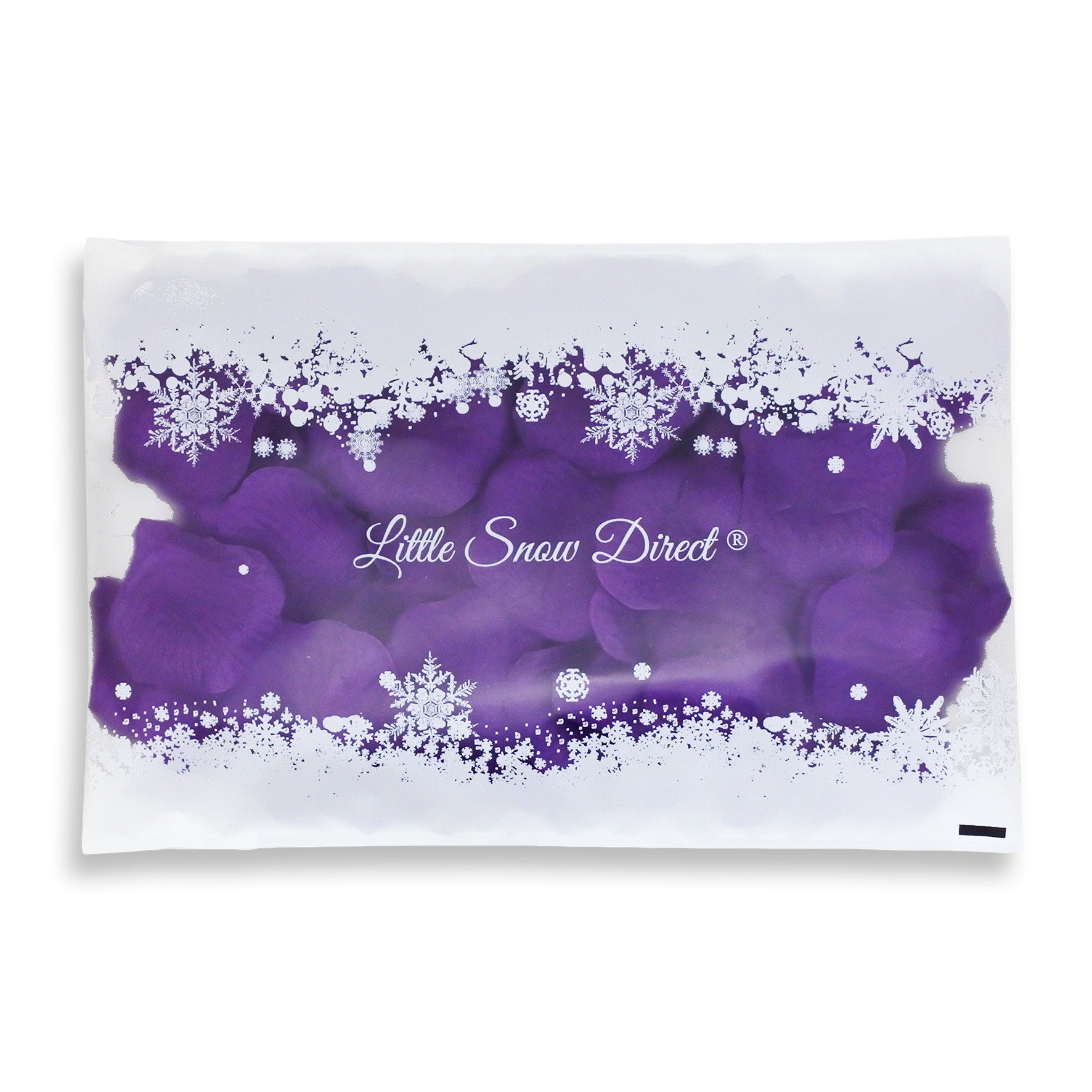 Plum Artificial Silk Rose Petal Confetti - Pack of 100