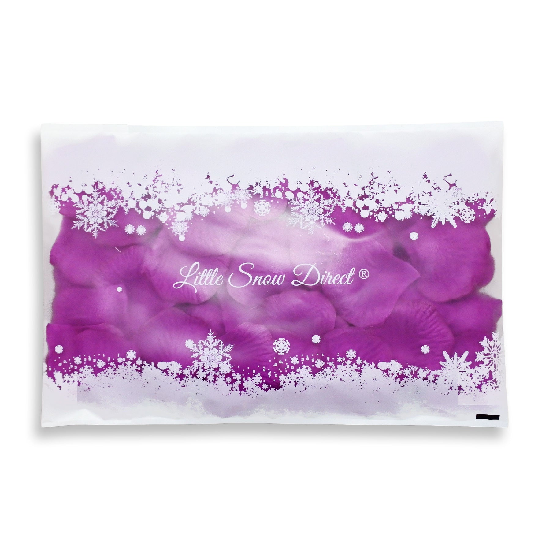 Purple Artificial Silk Rose Petal Confetti - Pack of 100