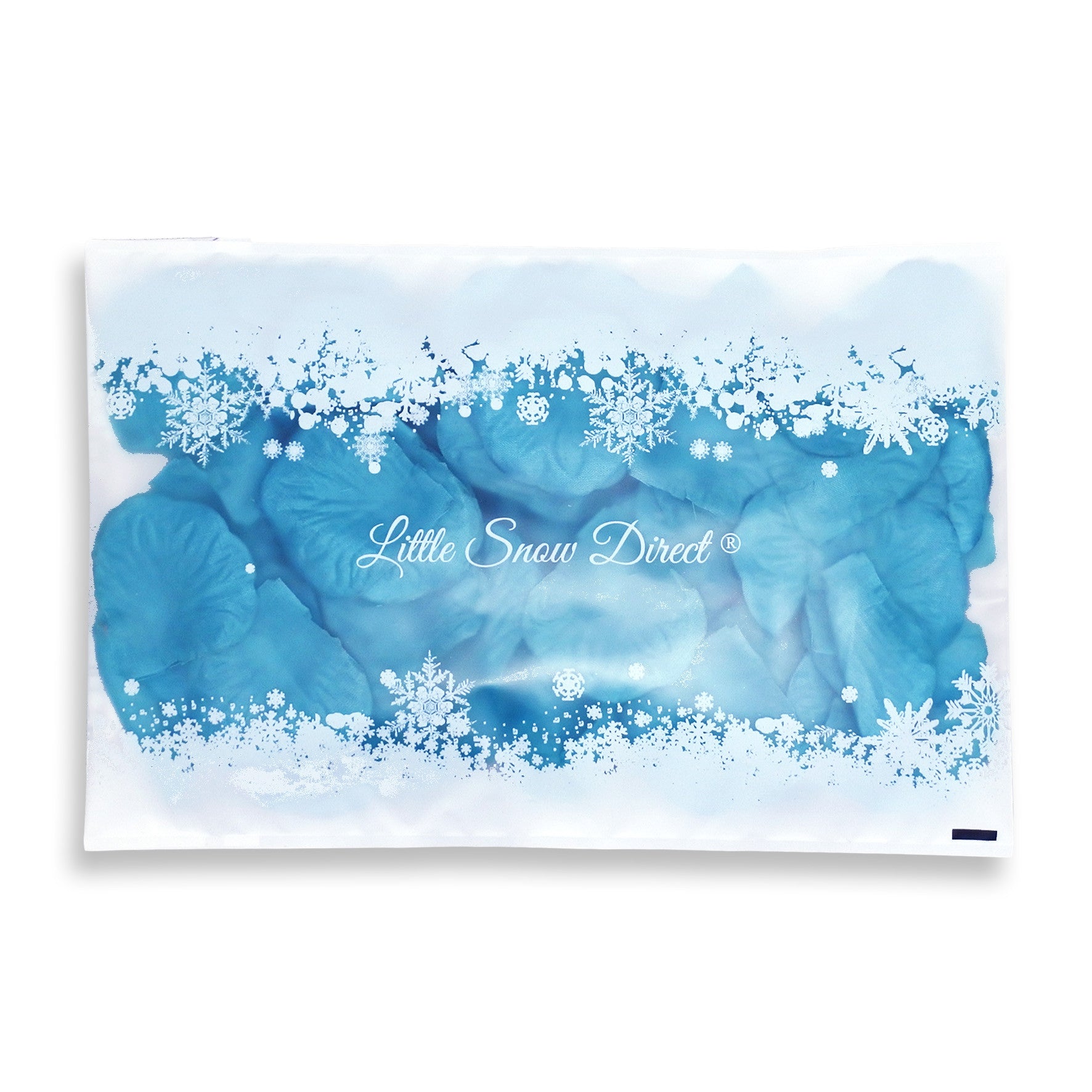 Turquoise Artificial Silk Rose Petal Confetti - Pack of 100