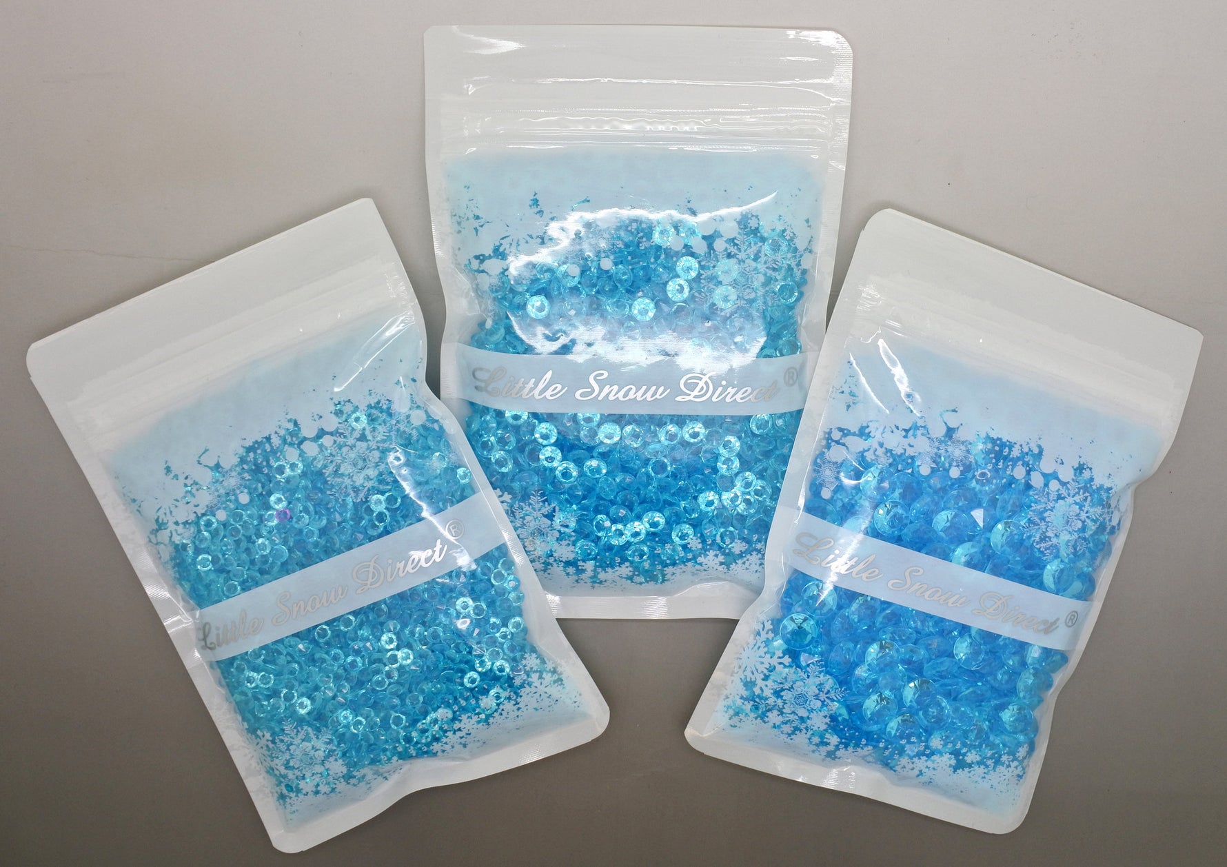 Turquoise Table Crystal Scatter Diamonds