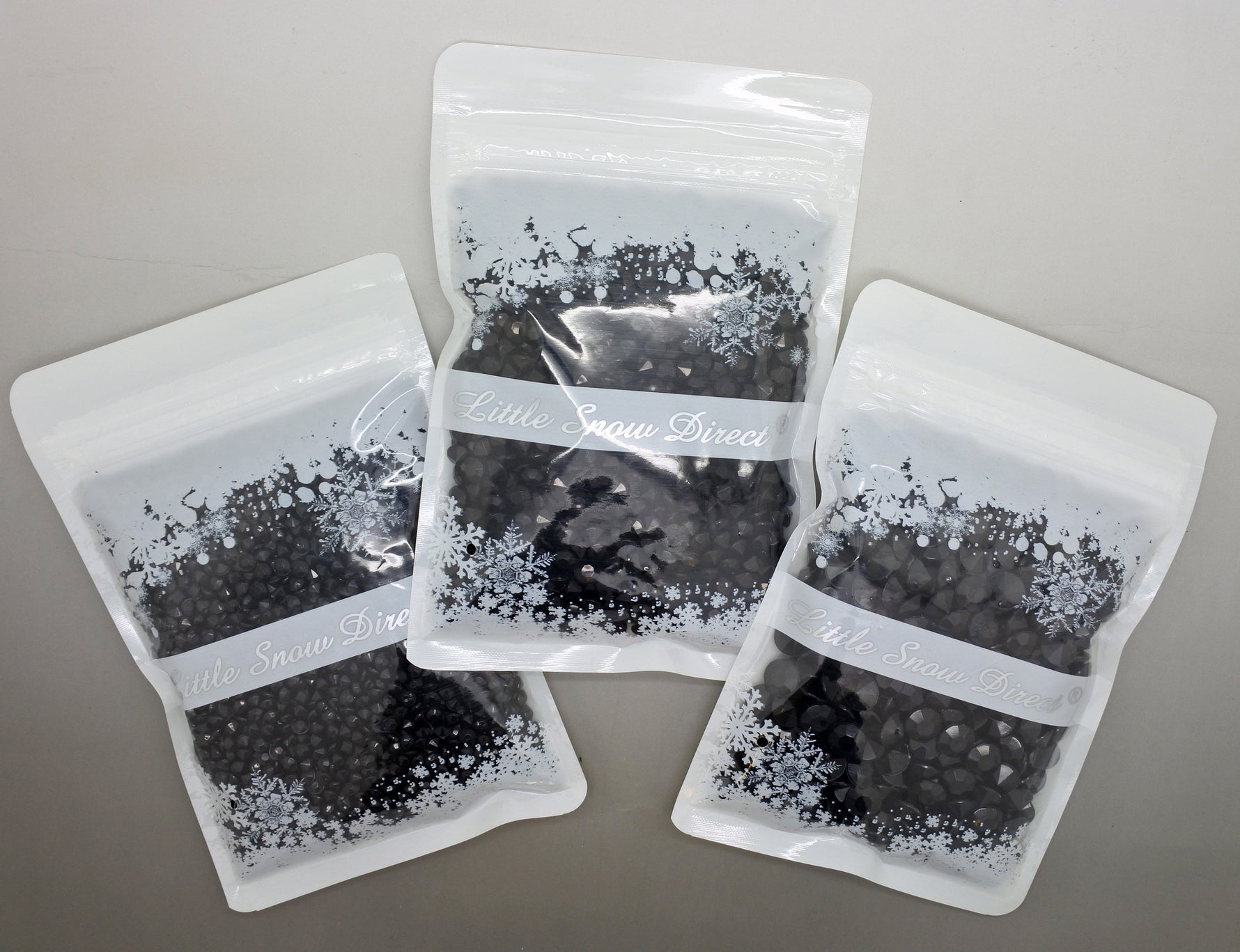 Black Table Crystal Scatter Diamonds