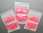 Neon Pink Table Crystal Scatter Diamonds