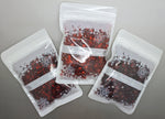 Dark Red Table Crystal Scatter Diamonds