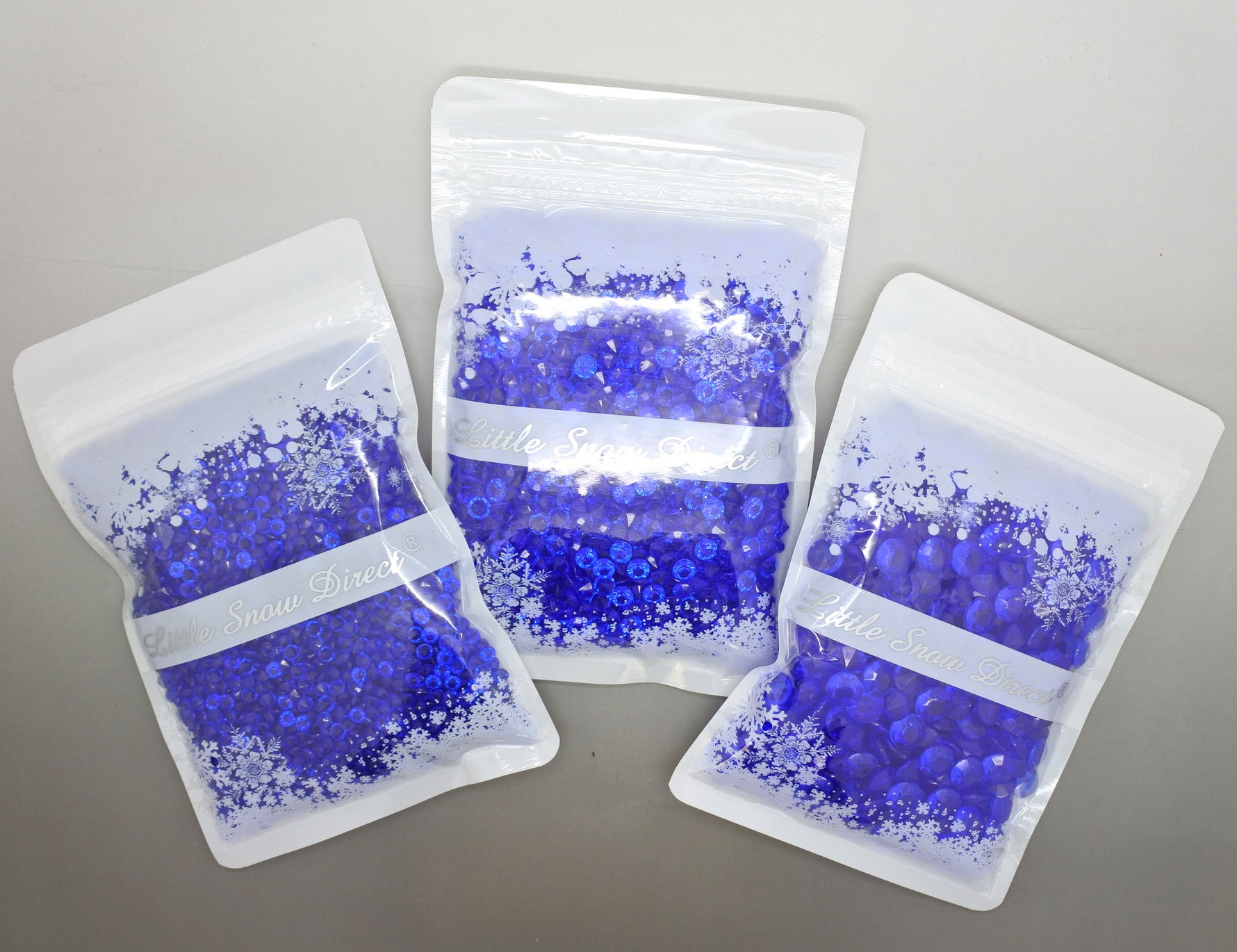 Royal Blue Table Crystal Scatter Diamonds