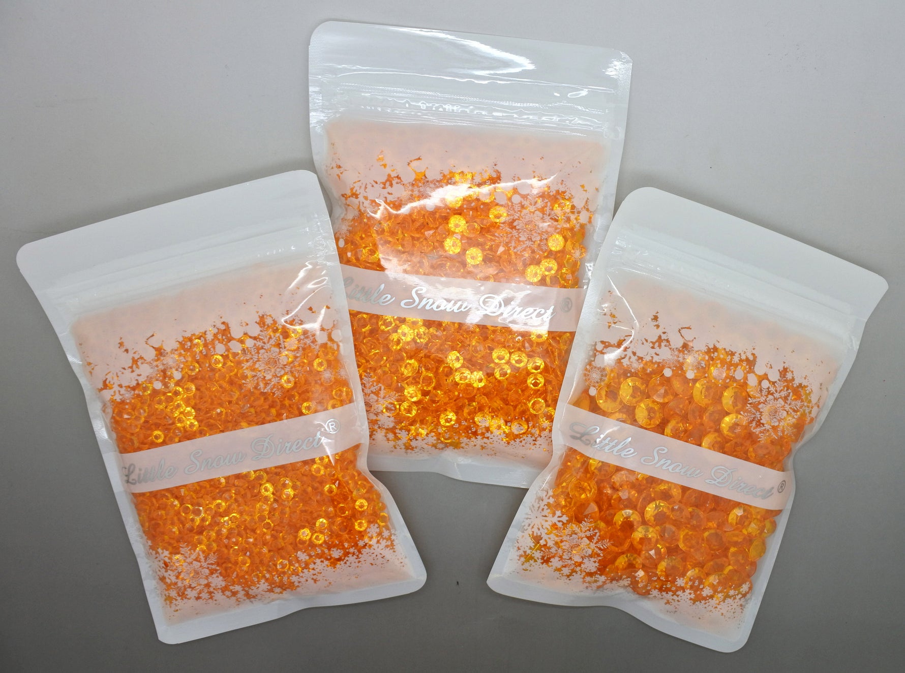 Yellow Gold Table Crystal Scatter Diamonds