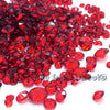 Dark Red Table Crystal Scatter Diamonds