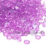 Lilac Table Crystal Scatter Diamonds
