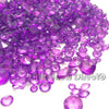 Purple Table Crystal Scatter Diamonds
