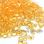 Yellow Gold Table Crystal Scatter Diamonds