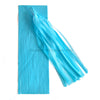 5pcs Tassels Garland Tissue Paper Bunting - Turquoise / Aqua