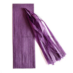 5pcs Tassels Garland Tissue Paper Bunting - Plum