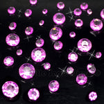 Lilac Table Crystal Scatter Diamonds